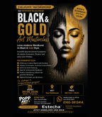 Exklusiver Tagesworkshop - Black & Gold Art Masterclass